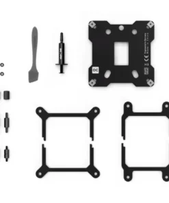 Alphacool presents the light version of the proven Core 1 CPU water cooler. Housed in a polymer casing, the Core 1 LT also uses the reliable combination of 3D jetplate and cross slot-technology.
