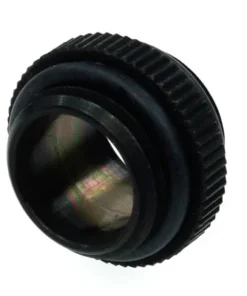 Alphacool HF Double Nipple G1/4 AG To G1/4 AG With O-Ring - Deep Black (17037)