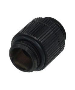 Alphacool G1/4 Male to Male Revolvable Extender Fitting- Black (17033)