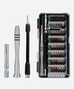 This small screwdriver set includes Torx, Pentalobe, Triwing, Flathead, Philips, Hexagon,Square, Triangle screwdriver sets, and Metric socket sets.