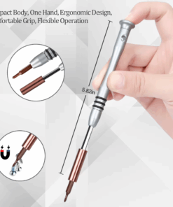 This small screwdriver set includes Torx, Pentalobe, Triwing, Flathead, Philips, Hexagon,Square, Triangle screwdriver sets, and Metric socket sets.