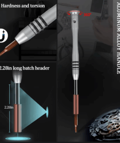 This small screwdriver set includes Torx, Pentalobe, Triwing, Flathead, Philips, Hexagon,Square, Triangle screwdriver sets, and Metric socket sets.