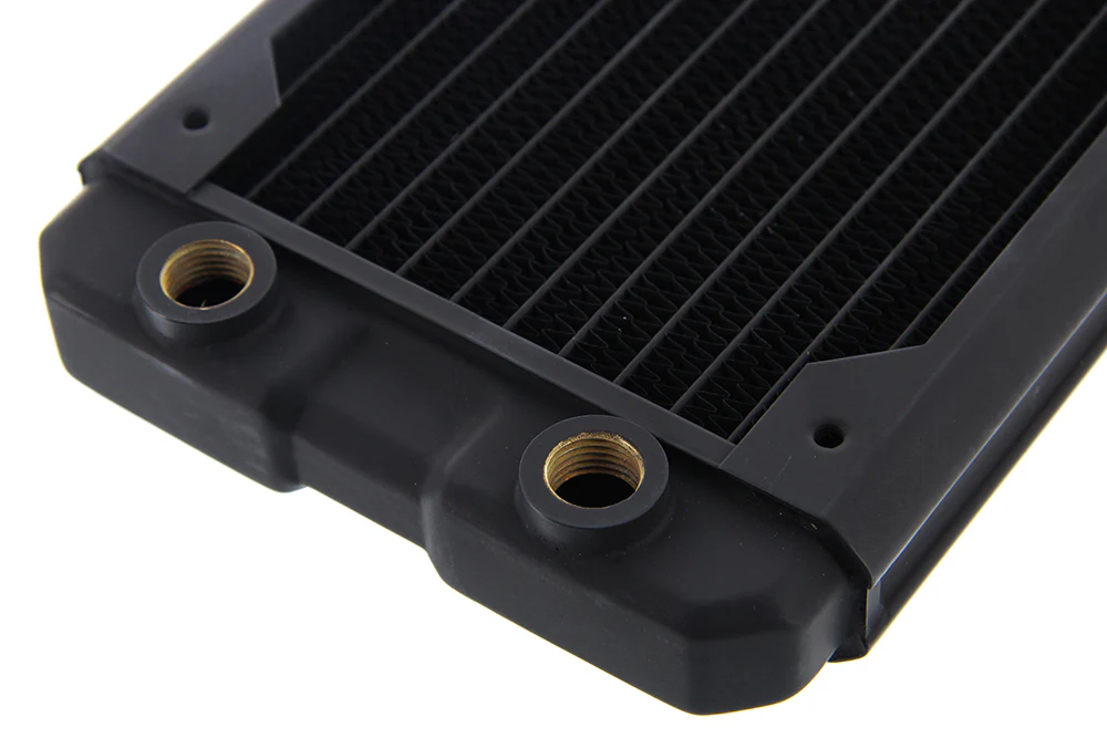 Black Ice Nemesis 360GTS® Ultra Stealth U-Flow Low Profile Radiator - Black Carbon - Image 3