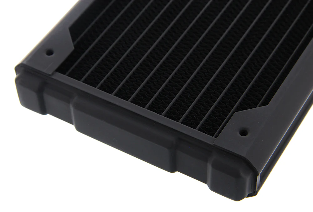 Black Ice Nemesis 360GTS® Ultra Stealth U-Flow Low Profile Radiator - Black Carbon - Image 2