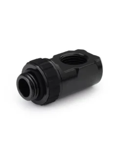 Alternative view of Alphacool Apex Grip Adapter 90° OT/IT G1/4 Rotatable Black (14807)