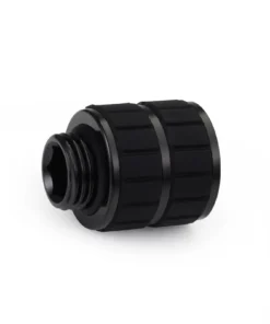 Alternative view of Alphacool Apex Grip HardTube Fitting 20mm G1/4 Black (14812)