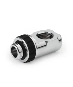 Alternative view of Alphacool Apex Grip Adapter 90° OT/IT G1/4 Rotatable Chrome (14888)