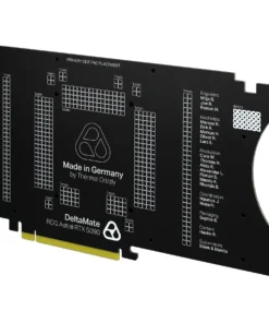 <span dir="auto">The </span><strong><span dir="auto">DeltaMate GPU Block - ROG Astral RTX 5090 GPU</span></strong><span dir="auto"> water block features a massive copper cooler consisting of two cold plates screwed together.  </span>