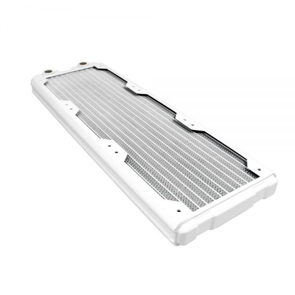 Black Ice Nemesis 360GTS® Ultra Stealth U-Flow Low Profile Radiator - White